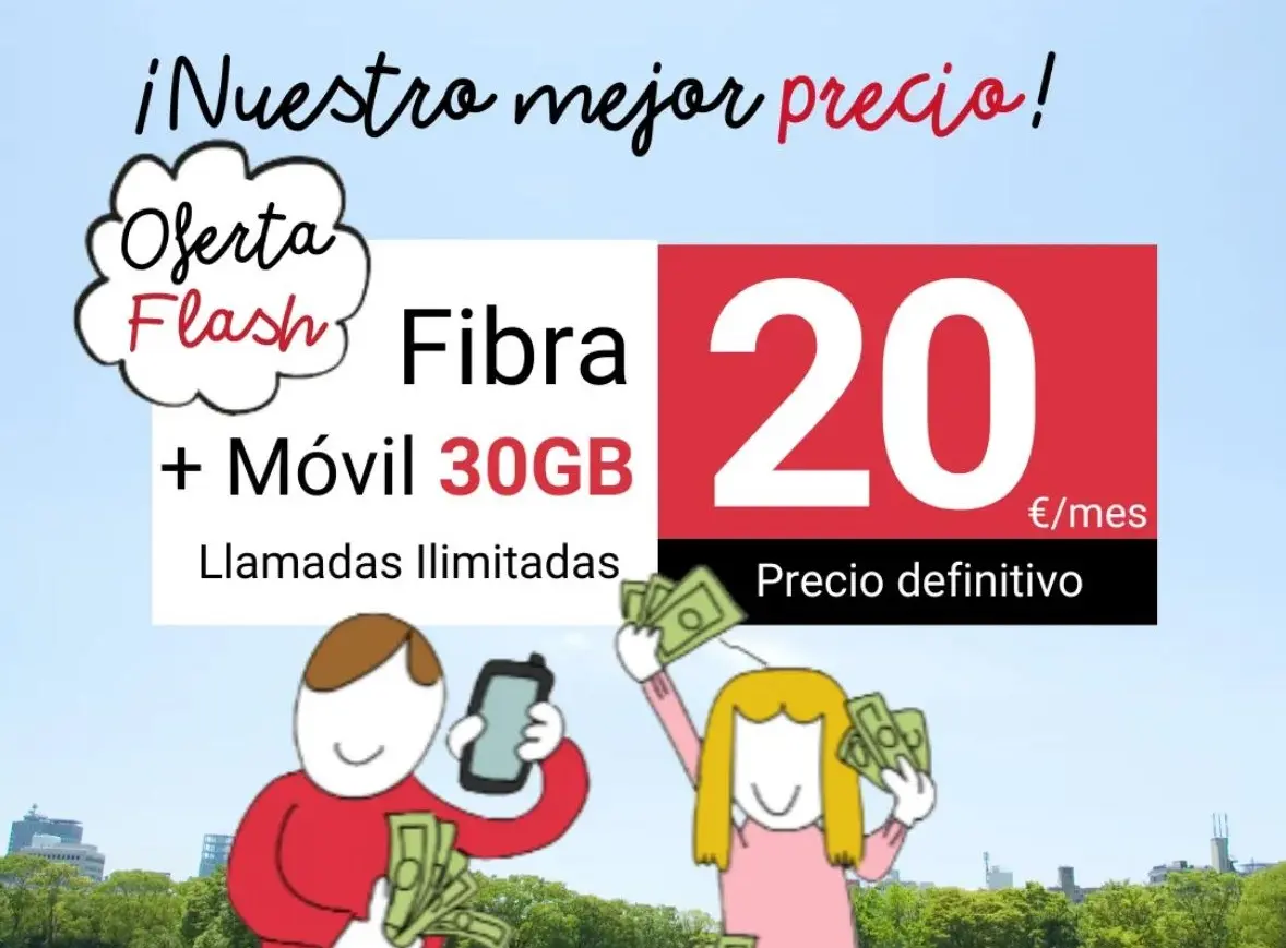 Fibra y movil barato LOWI